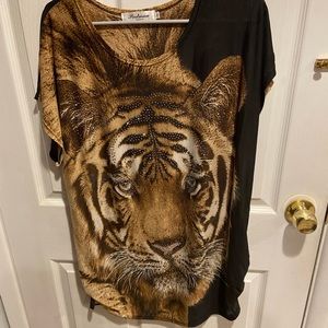 Realistic Tiger  Shirt